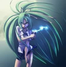 Shion with taser
