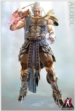 Image is him in SCIV, when he's weaker while wearing more clothes.