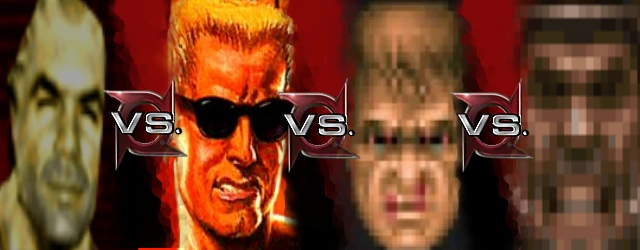 Doomguy Grin Png User Blog Battlegames1 Deadliest Warrior Special Battle Bitterman Vs Duke Nukem Vs Doomguy Vs The Ranger Deadliest Fiction Wiki Fandom bitterman vs duke nukem vs doomguy vs