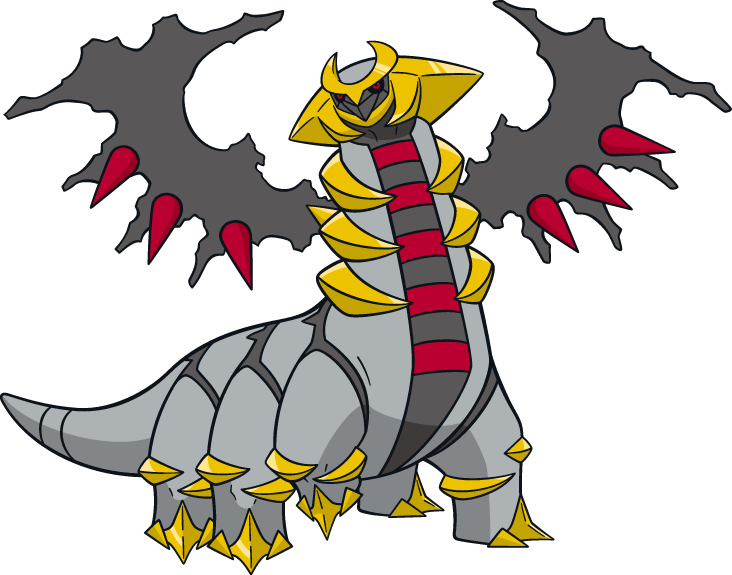 Giratina Origin Forme v.2  Dragon type pokemon, Dark type pokemon, Pokemon  eevee