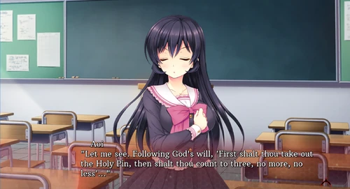 The JP voice actually matches this pretty closely, from what I can understand