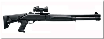 The Benelli M4 shotgun