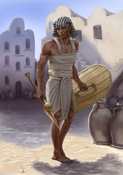 Ancient egyptian warrior of the new kingdom by skifvetal-d9dw5im