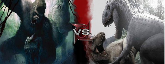 king kong vs godzilla vs t rex