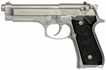 A Beretta 92FS Inox