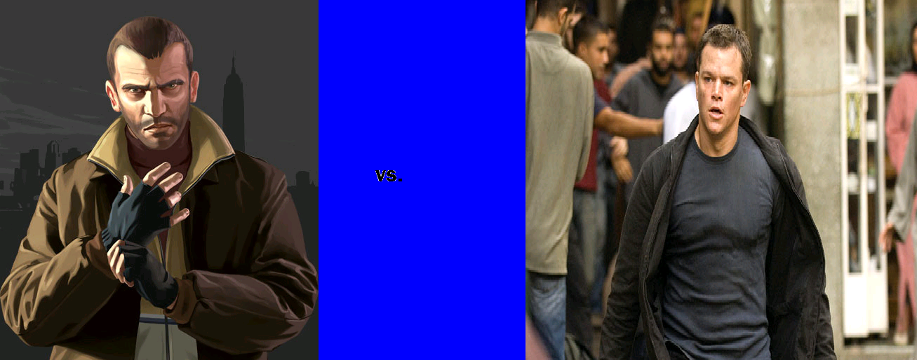 GTA IV Niko Bellic Blue Jacket