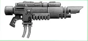 An Astra Militarum variant of the Hellgun