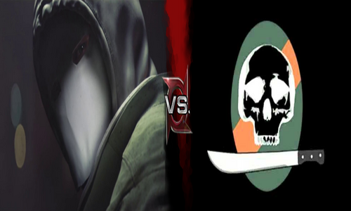 White Masks vs African Militia