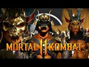 Mortal Kombat 11 All SHAO KAHN Scenes (HD Movie) - MK11