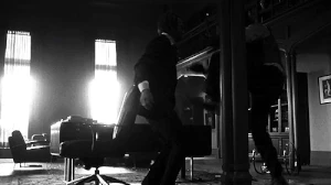 Hannibal Vs. Tobias Budge (another serial killer) (some of these gifs will not work unless enlarged)