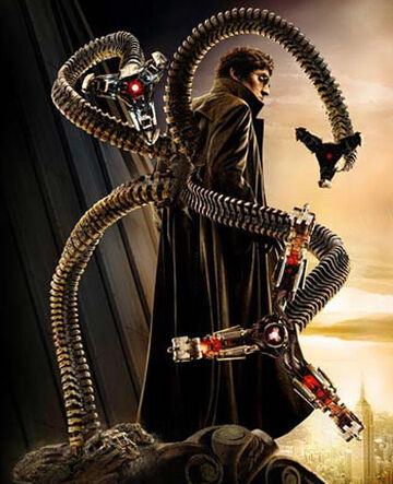 Dr. Octopus/ Doc Ock (dark green suit, long appendages)