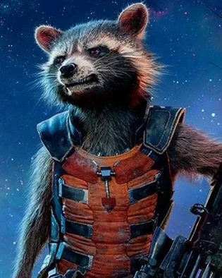 Nothing says "anti-hero" like a raccoon who cusses like an Eagles fan