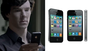 Sherlock's mobile phone which he uses to gather information (yeah it's an iPhone)