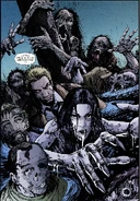 Constantine summoning ghosts to attack some poor sod