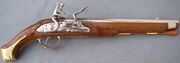 French flintlock pistol 1733 1