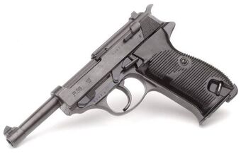 1939~45’s★ ドイツ帝国陸軍 ★ Walther P-38 ★ペンダント WW2 German AC 44 Walther P.38 AC44 Pistol Original | World