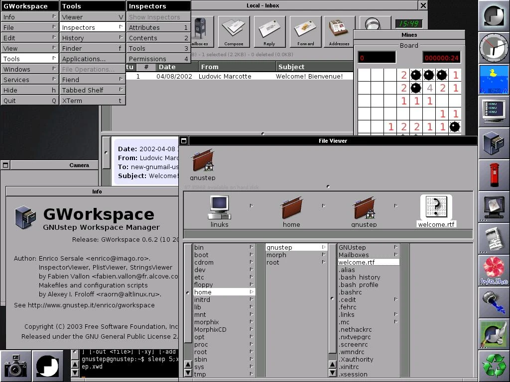 GNUstep (distro) The Linux Mausoleum Wiki Fandom