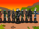 Four Armed Team of the Apocalypse Legion