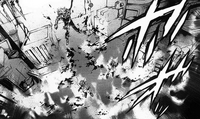 Hitara battling Ichi and Hajime.