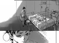 Ganta at hospital with Shiro