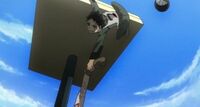 Ganta saves Shiro