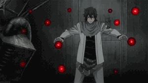 Nagi attacking with Owl's Eyeball