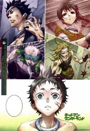 Senji Idaki Chaplin & Minatsuki arrive to assist Ganta