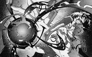Ganbare Gun siendo usado por Ganta.