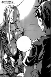 Ganta confronts Shiro