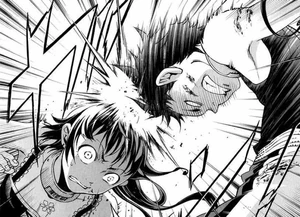 Ganta's finishing headbutt