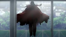 El Hombre Rojo aparece afuera de la ventana