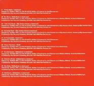 Additional Tracklist Image.