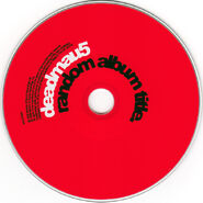 Alternate CD disc.