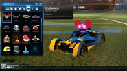 The deadmau5 topper in Rocket League.