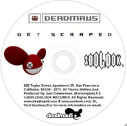 Get Scraped Original CD Design. (Better Background)
