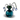 Blue vase icon
