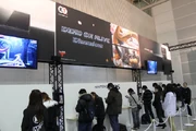 The Dead or Alive Dimensions promo booth at Nintendo World 2011.