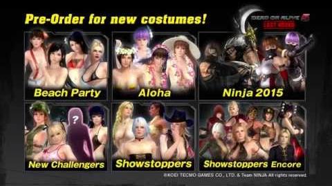 Dead or Alive 5 Last Round Bonus Costume Trailer (American)