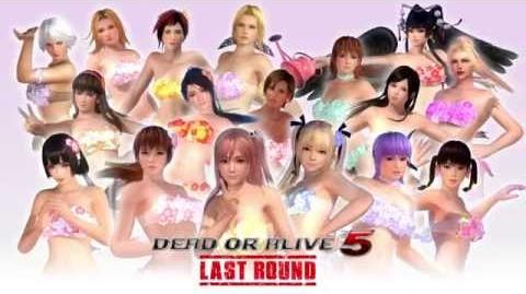 『DEAD OR ALIVE 5 Last Round』「満開！フラワーコスチューム」紹介ムービー