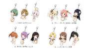 DOAXVV Beach Volleyball Charm Sets x4