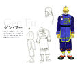 Concept art - Dead or Alive (PlayStation version)