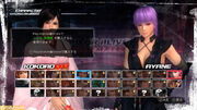 DoA5U Free PSN Ver. Chara Select Screen