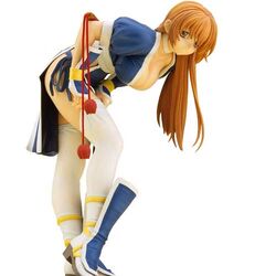 海洋堂 DEAD OR ALIVE かすみ WHITE BLUE BLACK New and sealed blue Kasumi Dead or Alive console : r