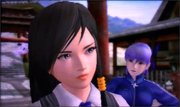 Kokoro was confronted by Ayane about Kasumi, but both girls managed to escape her wrath.