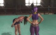 Hitomi Bowing to Ayane Cropped