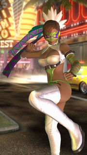 Another example of Lisa's luchadora costumes.