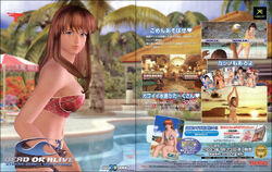 ポスター(アニメ) B2ポスター ヒトミ(赤模様/水着) 「Xboxソフト