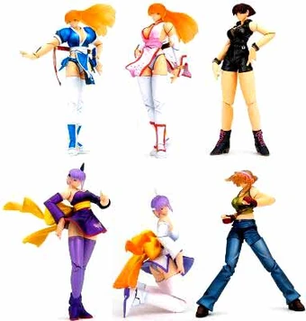 Kaiyodo-Takara Mini Action Figures | Dead or Alive Wiki | Fandom