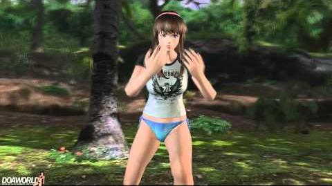 Hitomi training in Dead or Alive Xtreme 2