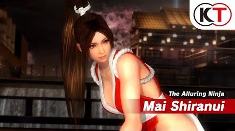 Mai Shiranui/King of Fighters collaboration trailer (European).